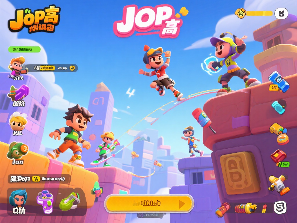 除了基本的跳跃机制，跳高高还提供了多样化的角色和道